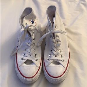 White High Top Converse